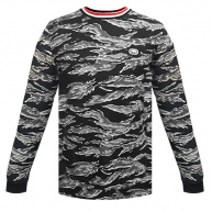 Black Tiger Camo Long Sleeve T-Shirt Ecko Unltd for Men