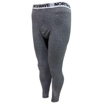 Grey thermal base layer bottom North Wave for men